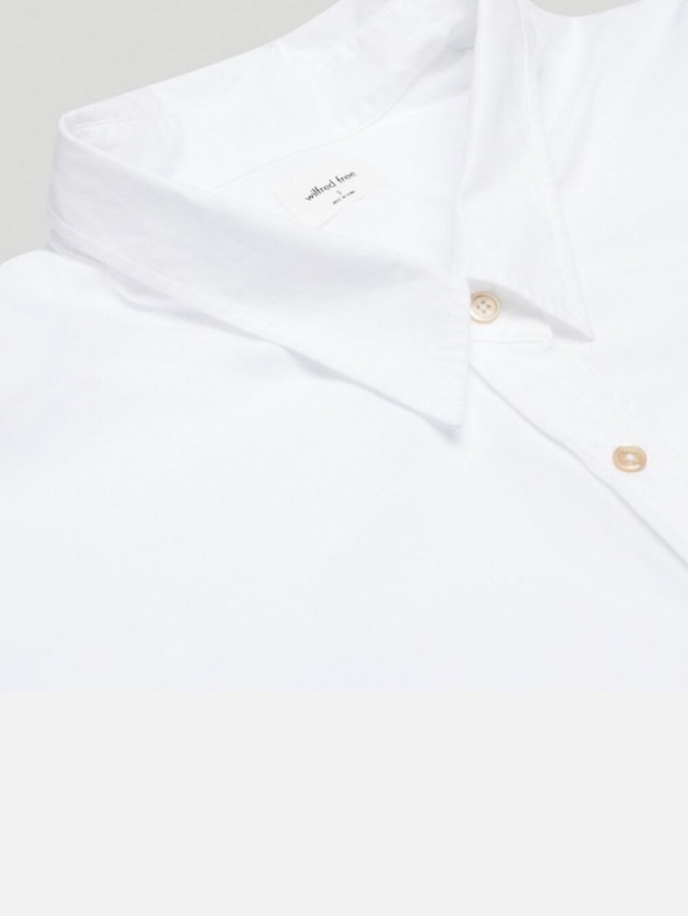 Aritzia Wilfred free Relaxed White button up shirt - XS / S